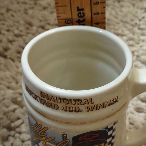 Jeff Gordon Inaugural Brickyard 400 Race Winner Beer Stein with Stats‎ - Picture 5 of 6
